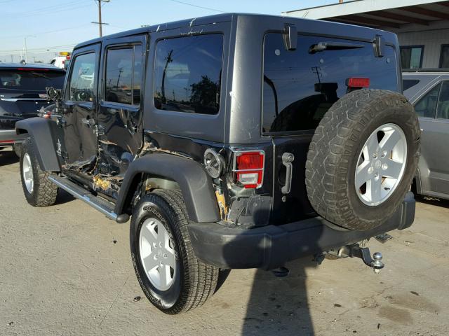 1C4BJWDG2CL167575 - 2012 JEEP WRANGLER U BLACK photo 3