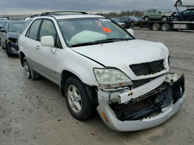 JTJHF10U210190067 - 2001 LEXUS RX 300 WHITE photo 1