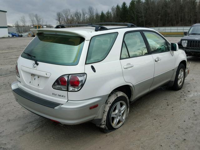 JTJHF10U210190067 - 2001 LEXUS RX 300 WHITE photo 4