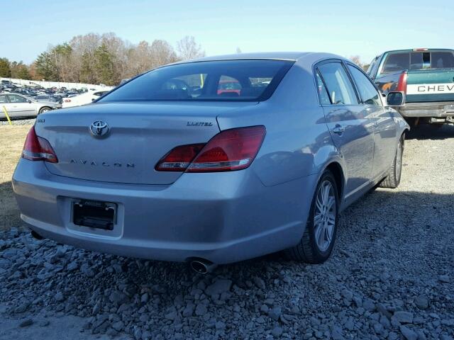 4T1BK36BX7U230060 - 2007 TOYOTA AVALON XL SILVER photo 4