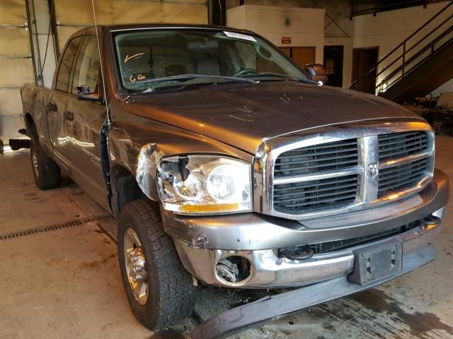 3D7KS28C96G107569 - 2006 DODGE RAM 2500 S GRAY photo 1