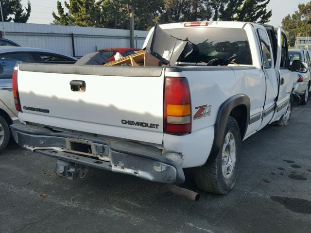 2GCEK19T121252141 - 2002 CHEVROLET SILVERADO WHITE photo 4