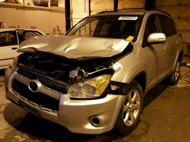 JTMBK31V89D006665 - 2009 TOYOTA RAV4 LIMIT SILVER photo 2