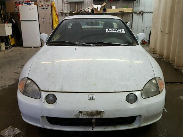 JHMEH6267SS007651 - 1995 HONDA CIVIC DEL WHITE photo 9