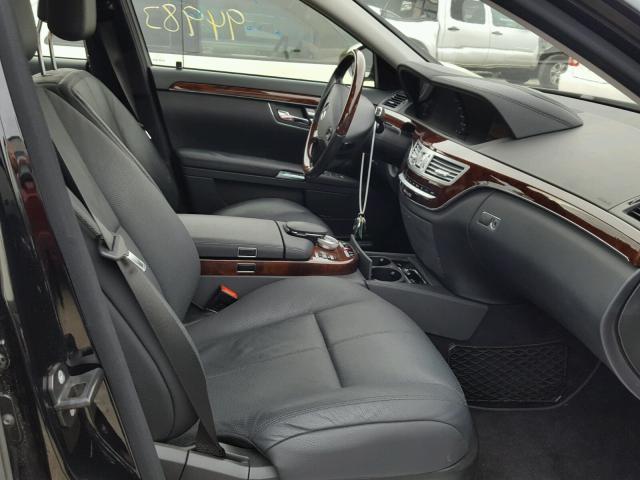 WDDNG86X88A227355 - 2008 MERCEDES-BENZ S 550 4MAT BLACK photo 5