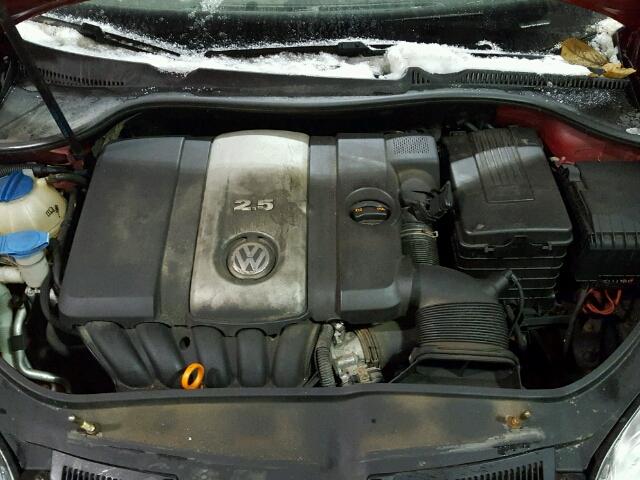 3VWGG71K17M052048 - 2007 VOLKSWAGEN JETTA RED photo 7