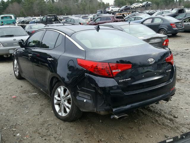 5XXGN4A76CG006195 - 2012 KIA OPTIMA EX BLACK photo 3