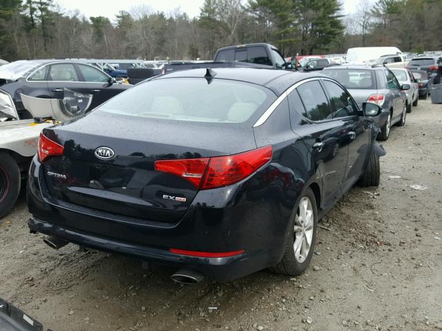 5XXGN4A76CG006195 - 2012 KIA OPTIMA EX BLACK photo 4