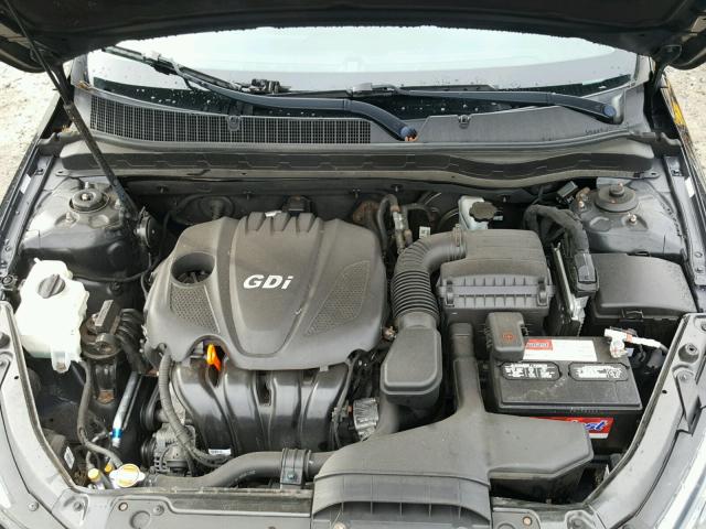 5XXGN4A76CG006195 - 2012 KIA OPTIMA EX BLACK photo 7