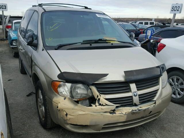 1D8GP45R36B728239 - 2006 DODGE CARAVAN SX BEIGE photo 1