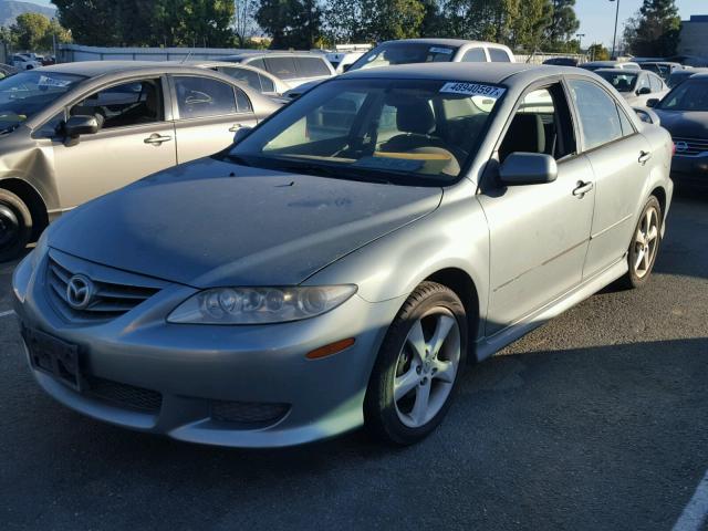 1YVHP80C055M32826 - 2005 MAZDA 6 I GREEN photo 2