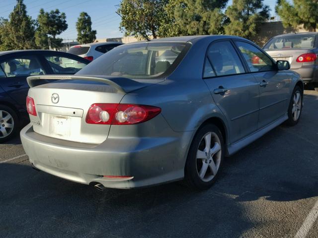 1YVHP80C055M32826 - 2005 MAZDA 6 I GREEN photo 4