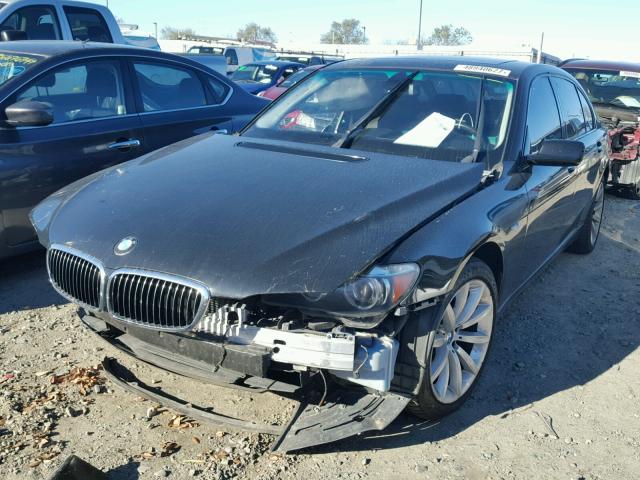 WBAHN83507DT73713 - 2007 BMW 750 BLACK photo 2