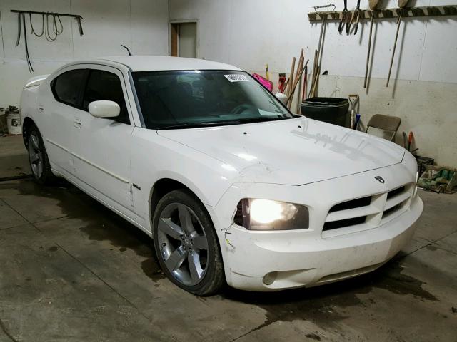 2B3LA53H78H185035 - 2008 DODGE CHARGER R/ WHITE photo 1