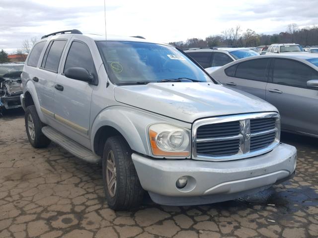 1D4HB48D54F196034 - 2004 DODGE DURANGO SL SILVER photo 1