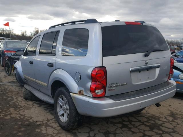 1D4HB48D54F196034 - 2004 DODGE DURANGO SL SILVER photo 3