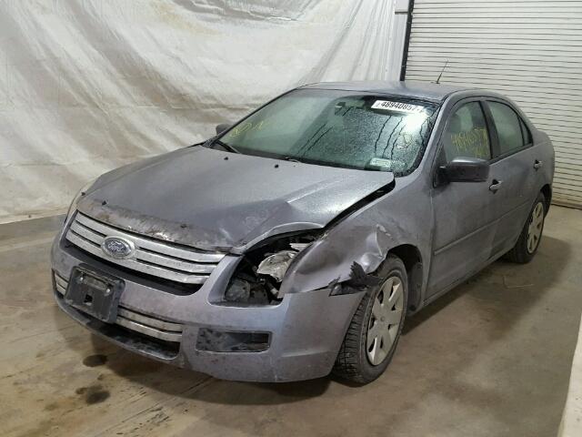 3FAHP06Z57R158564 - 2007 FORD FUSION S GRAY photo 2