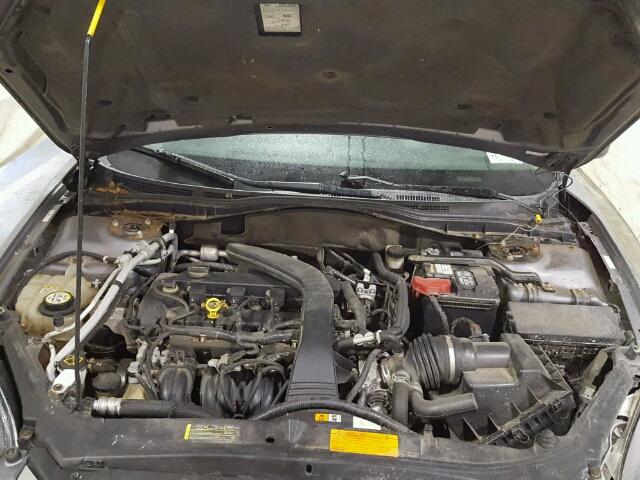 3FAHP06Z57R158564 - 2007 FORD FUSION S GRAY photo 7