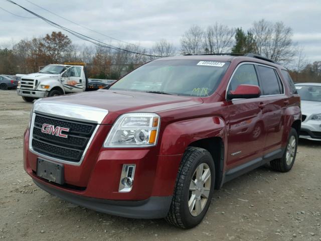 2CTFLEEW4A6406209 - 2010 GMC TERRAIN SL RED photo 2