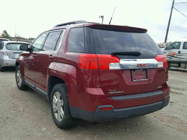 2CTFLEEW4A6406209 - 2010 GMC TERRAIN SL RED photo 3