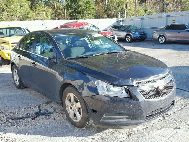 1G1PC5SB9E7349876 - 2014 CHEVROLET CRUZE LT BLACK photo 1