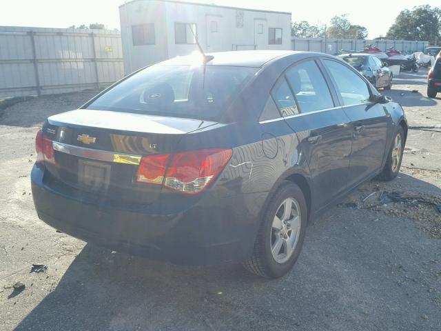 1G1PC5SB9E7349876 - 2014 CHEVROLET CRUZE LT BLACK photo 4