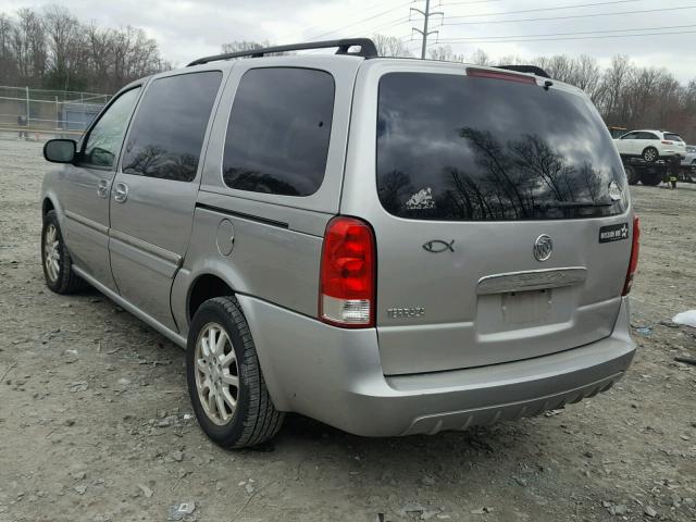 5GADV23L76D112687 - 2006 BUICK TERRAZA CX SILVER photo 3