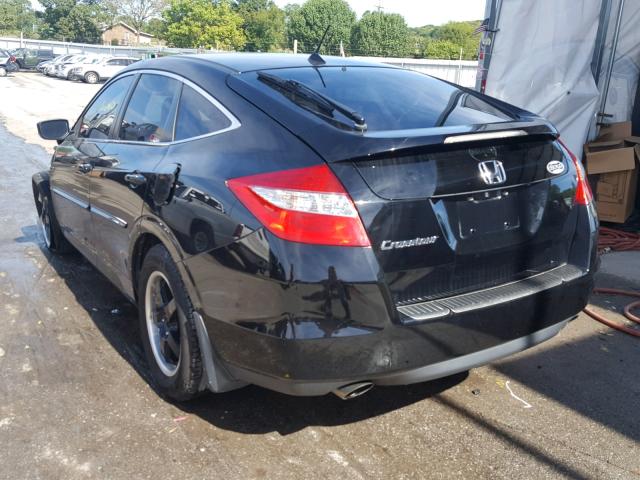 5J6TF3H55CL004457 - 2012 HONDA CROSSTOUR BLACK photo 3