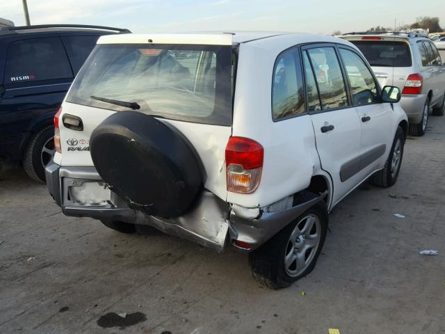 JTEGH20V730104564 - 2003 TOYOTA RAV4 WHITE photo 4