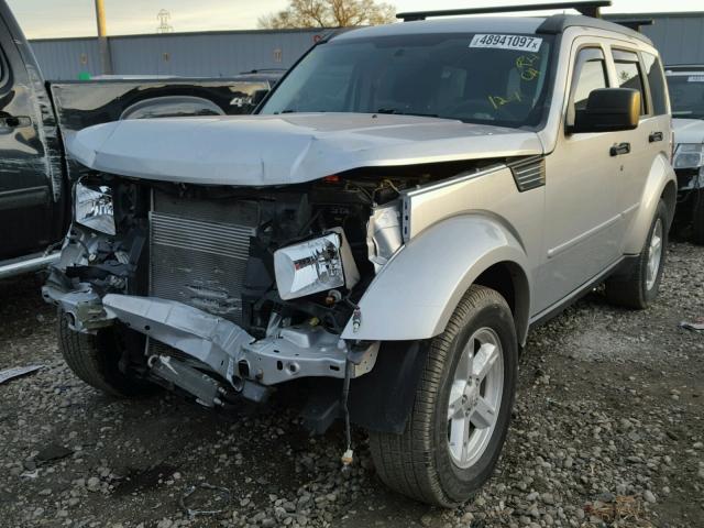 1D4PU2GK5AW126894 - 2010 DODGE NITRO SE SILVER photo 2