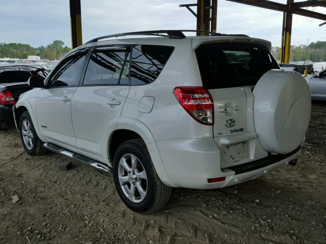 JTMZF31V495003145 - 2009 TOYOTA RAV4 LIMIT WHITE photo 3