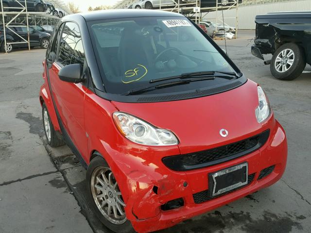 WMEEJ3BA1CK546519 - 2012 SMART FORTWO PUR RED photo 1