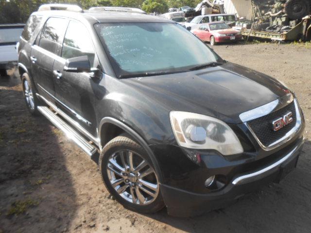 1GKER23728J229614 - 2008 GMC ACADIA SLT BLACK photo 1