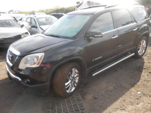 1GKER23728J229614 - 2008 GMC ACADIA SLT BLACK photo 2