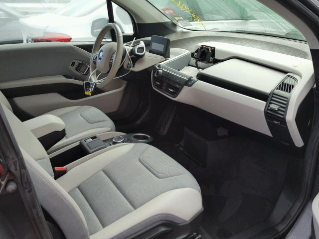 WBY1Z4C5XFV278567 - 2015 BMW I3 REX ნაცრისფერი ფოტო 5