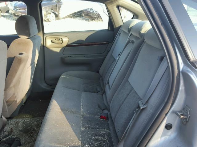 2G1WF52EX59241441 - 2005 CHEVROLET IMPALA SILVER photo 6