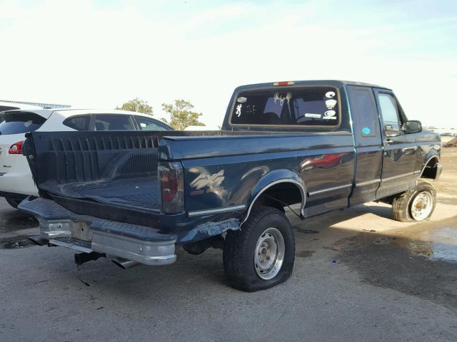 1FTEX14N1SKB75605 - 1995 FORD F150 GREEN photo 4