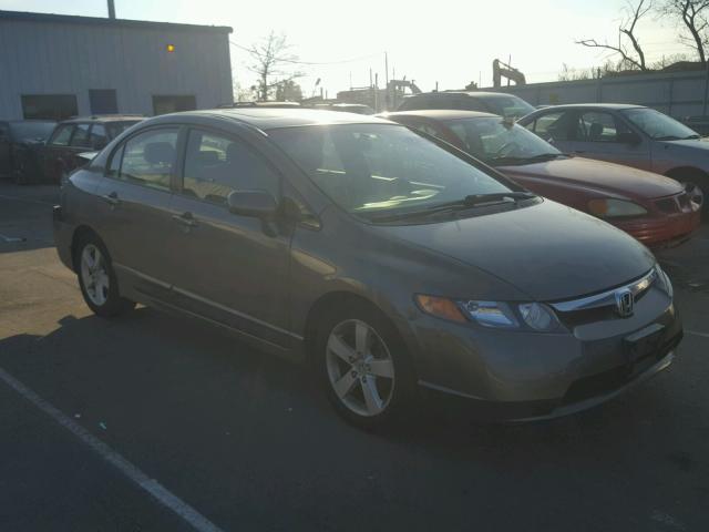 2HGFA168X8H500783 - 2008 HONDA CIVIC EX ნაცრისფერი ფოტო 1