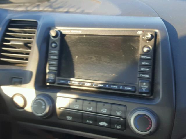 2HGFA168X8H500783 - 2008 HONDA CIVIC EX ნაცრისფერი ფოტო 9