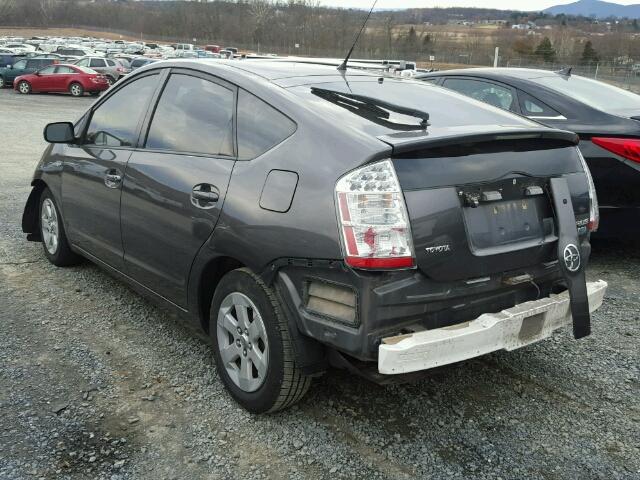 JTDKB20U173206728 - 2007 TOYOTA PRIUS GRAY photo 3