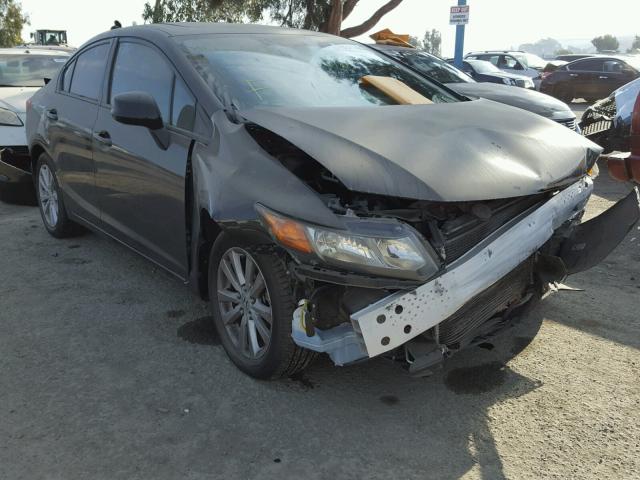 19XFB2F8XCE334867 - 2012 HONDA CIVIC EX შავი ფოტო 1