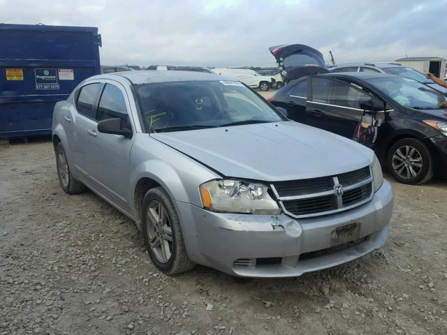 1B3LC56K48N266759 - 2008 DODGE AVENGER SX SILVER photo 1