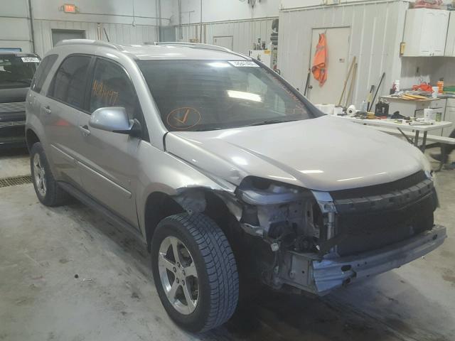 2CNDL63F876071617 - 2007 CHEVROLET EQUINOX LT SILVER photo 1