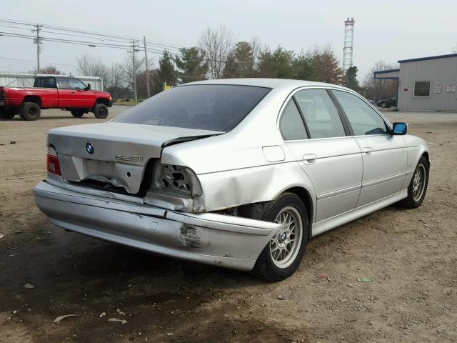 WBADT43401GF59426 - 2001 BMW 525I SILVER photo 4