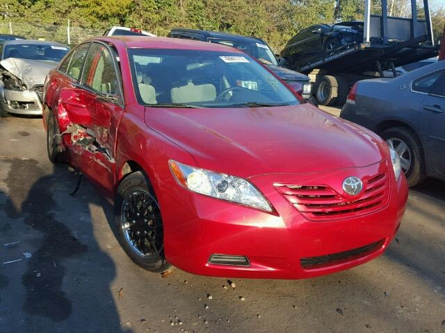 4T1BE46K27U042713 - 2007 TOYOTA CAMRY NEW BURGUNDY photo 1