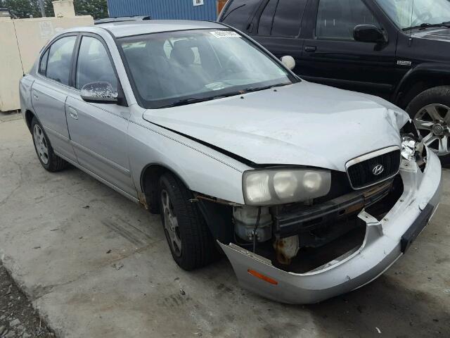 KMHDN45D61U085244 - 2001 HYUNDAI ELANTRA GL GRAY photo 1