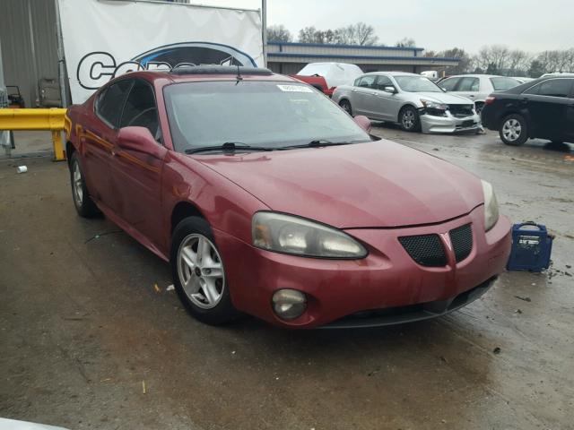 2G2WS522X51172617 - 2005 PONTIAC GRAND PRIX MAROON photo 1