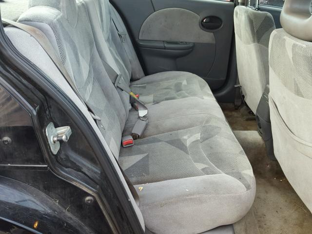 1G8AL52F53Z150142 - 2003 SATURN ION LEVEL BLACK photo 6