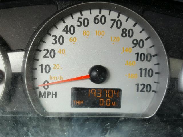 1G8AL52F53Z150142 - 2003 SATURN ION LEVEL BLACK photo 8