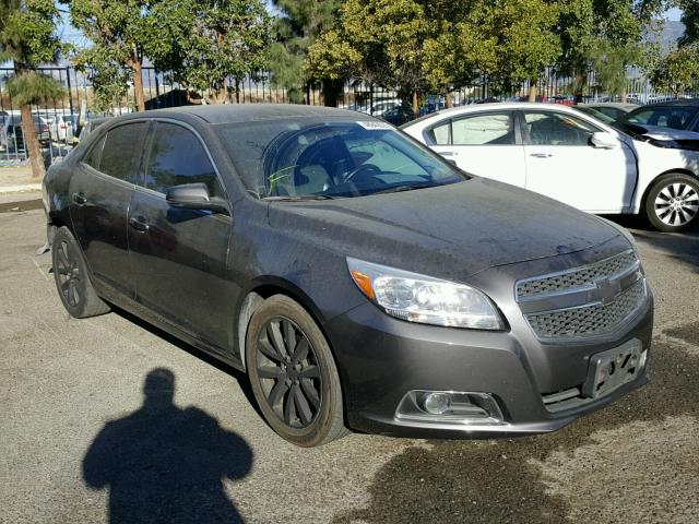 1G11E5SA4DF228281 - 2013 CHEVROLET MALIBU 2LT CHARCOAL photo 1